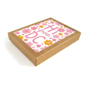 Hi From DC Cherry Blossom - Greeting Card Set