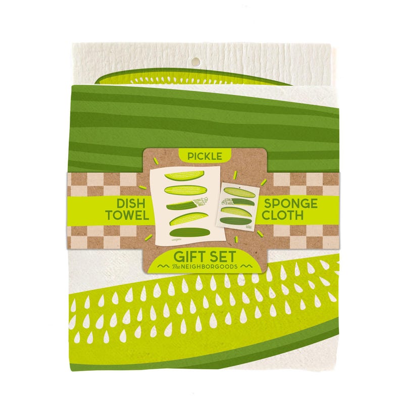 TheNeighborgoods Pickle Towel and Sponge Cloth - Thumbnail 2
