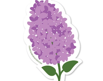 Lilac - Vinyl Sticker