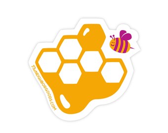 Honey Bee - Vinyl Sticker