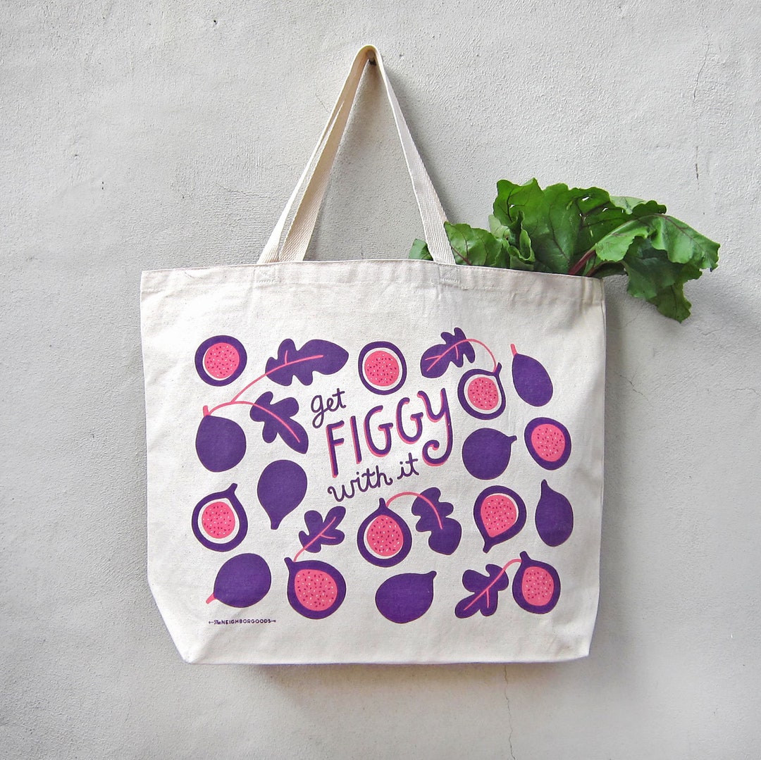 Fig Tote Bag Etsy