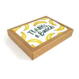 Thanks A Bunch Bananas - Greeting Card