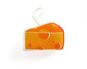 Cheese Holiday Ornament