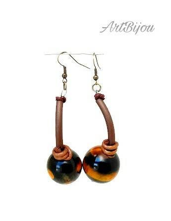 Pendientes De Madera Retro Para Mujer Estilo Étnico DISEÑO MINORÍA