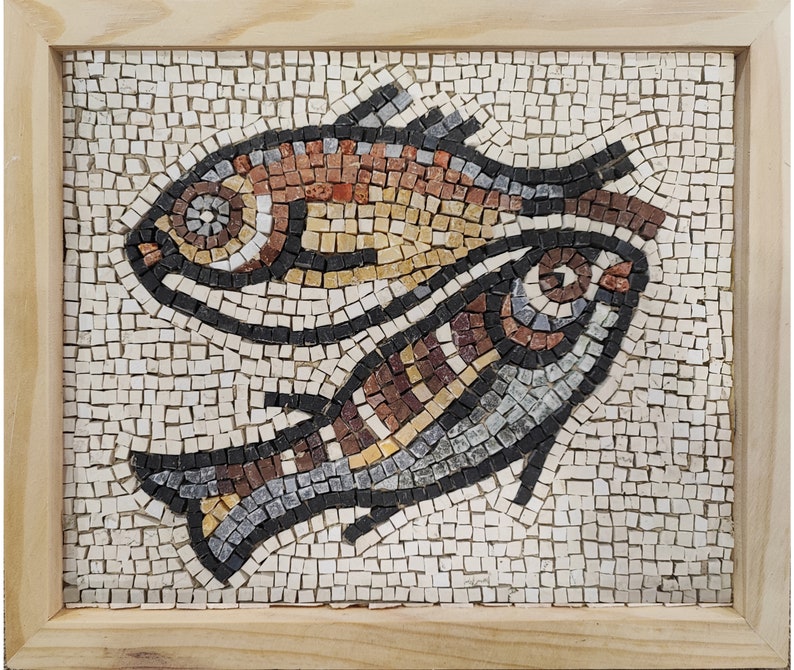 KIT MOSAIQUE DE POISSON avec leçon vidéo complet avec équipement image 4