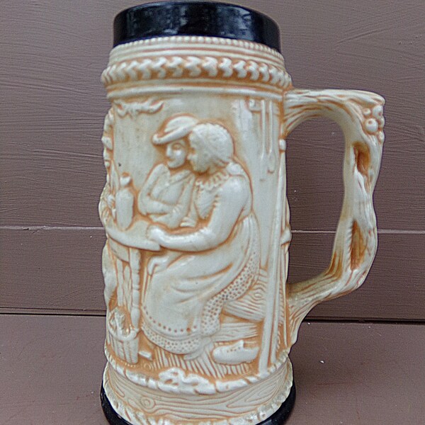 Ceramic Beer Stein Etsy