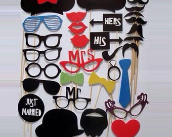 Mickey Photo Props,Mickey Mouse, Minnie, Disney, Photo Booth Props, Photobooth Printable, Clubhouse,Birthday Party,Minnie Mouse party 31 pcs