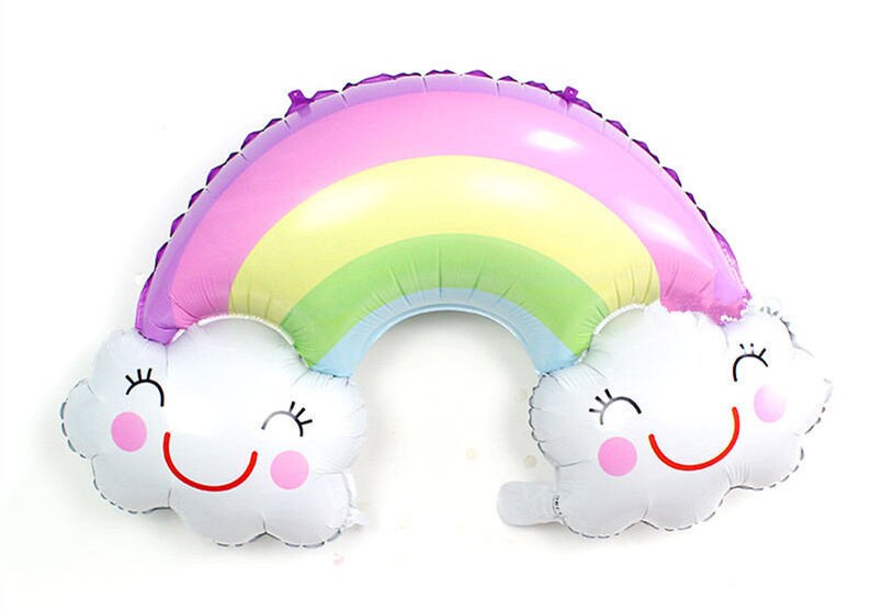 25pcs DIY rainbow latex balloons wedding Valentine/'s Day birthday party decor ^F