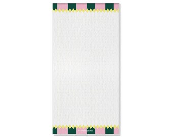 Notepad CIRCUS forestberry / Writing pad / Shopping list / Kitchen block / narrow block / Writing pad narrow / Watch list / ToDo list