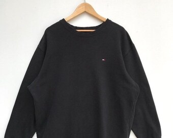 VINTAGE TOMMY HILFIGER Atletica Grande Logo Felpa Maglione VINTAGE TOMMY HILFIGER Atletica Grande Logo Felpa Maglione
