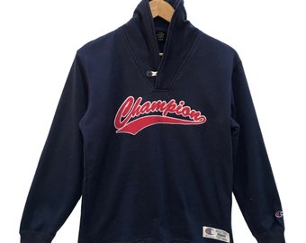 Vintage Champion Pullover / Champion Pullover / Champion Big Logo / Champion Kleidung / Streetwear.. S23..