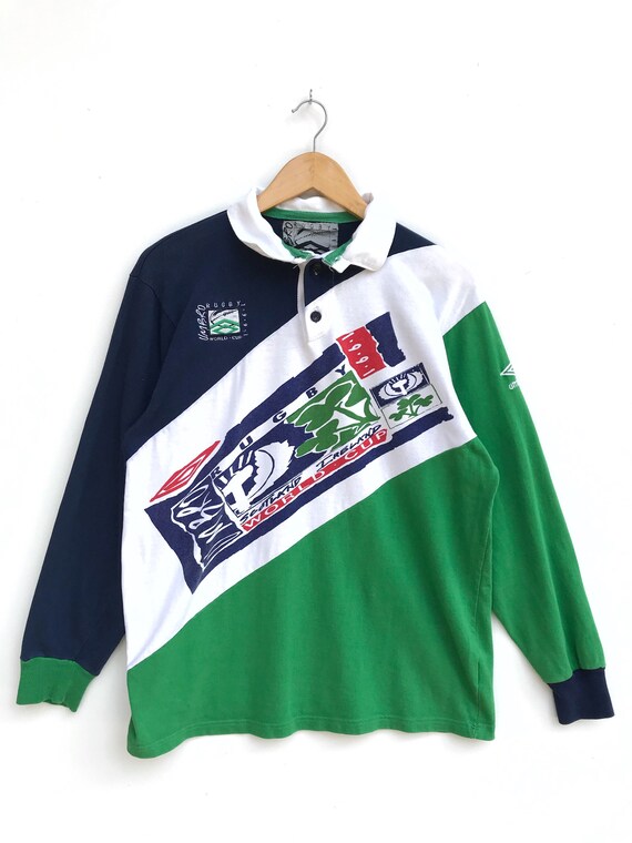 Vintage 1991 Umbro Scotland Ireland World Cup Rugb