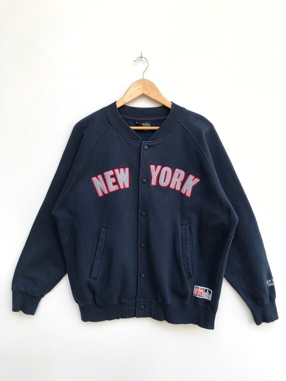Vintage New York Button Jacket / New York Varsity