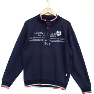 Vintage Fila Sweatshirt / Fila Sweater / Casual Clothing / Fila Sport Sweater / Fila Italia / Fila Tennis.. S232..