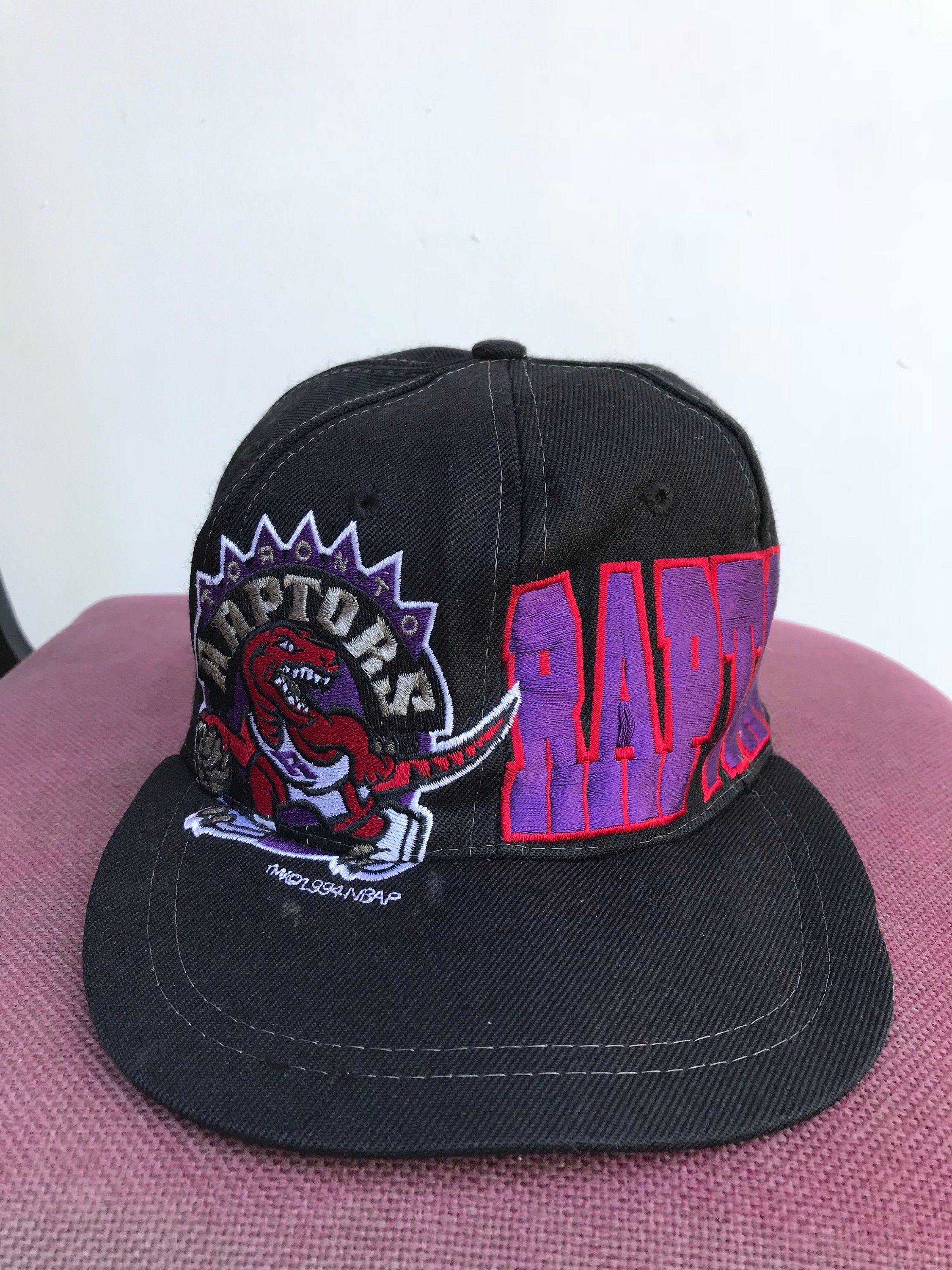 Vintage NBA (Competitor) - Toronto Raptors Adjustable Hat 1994 Youth
