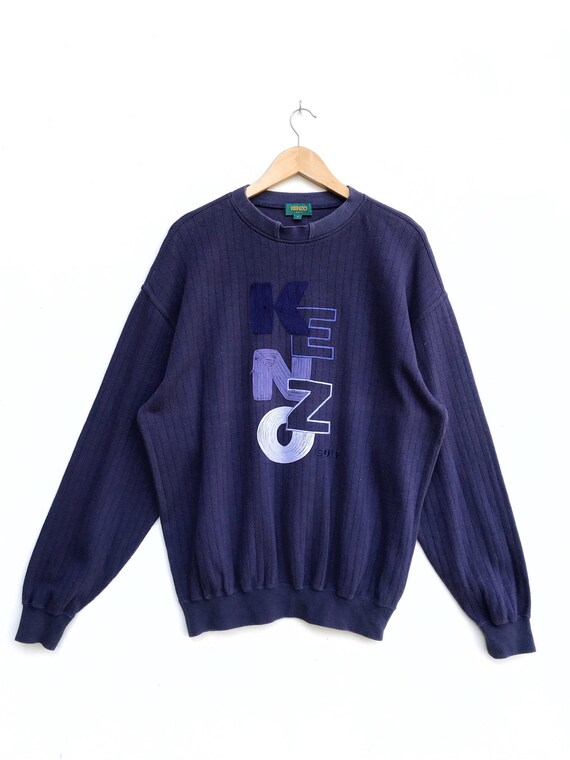 Vintage Kenzo Golf Embroidery Big Logo Sweatshit /