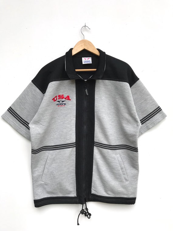Short Sleeve Zipper Sweater / Classic 