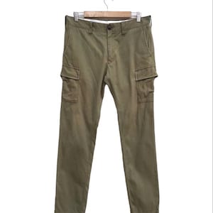 Vintage Japanese Brand Global Work Cargo Multi Pocket Pant / Trousers Pants / Tactical Pants / Six Pocket Pants