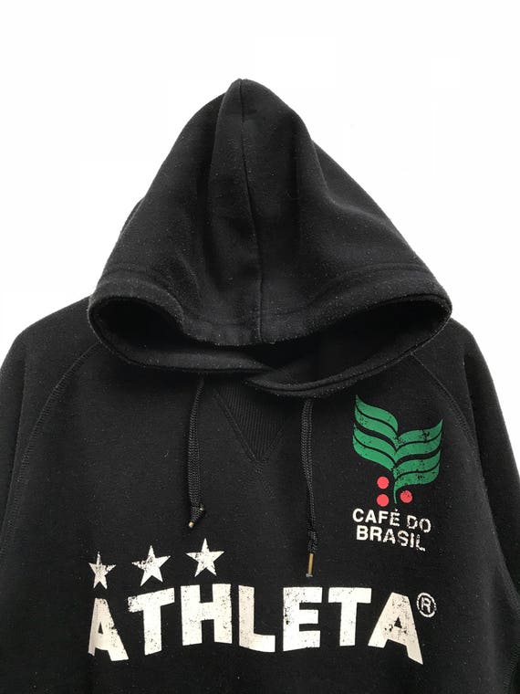 Jahrgang Athleta Cafe tun Brasil Kapuzenpullover Athleta Jahrgang Descente bewegen Sport Hoodie Descente Japan | Etsy