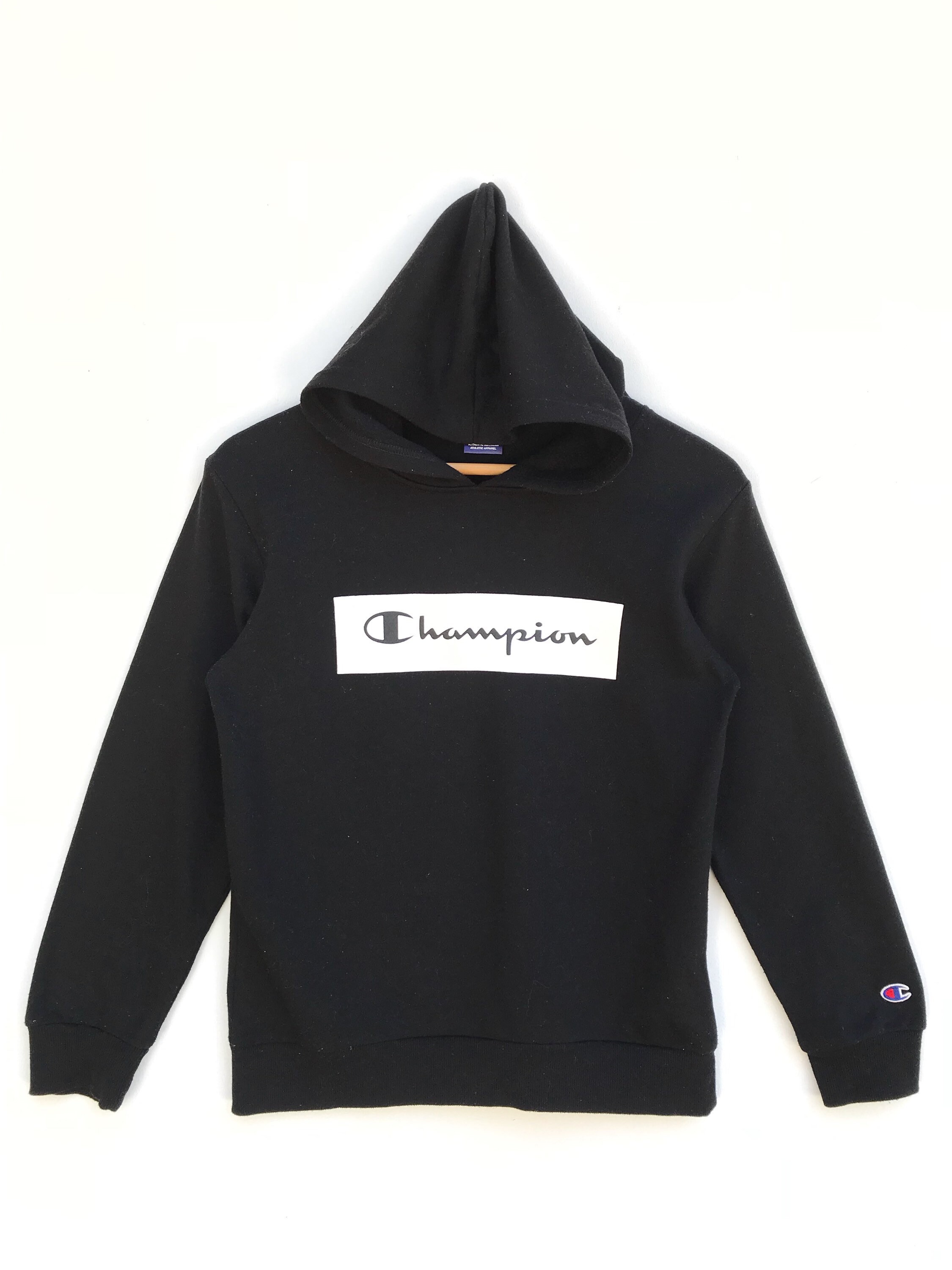champion box logo hoodie