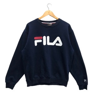 Vintage Fila Big Logo Sweatshirt / Fila Sweater / Casual Clothing / Fila Sport Sweater / Fila Italia.. S12..
