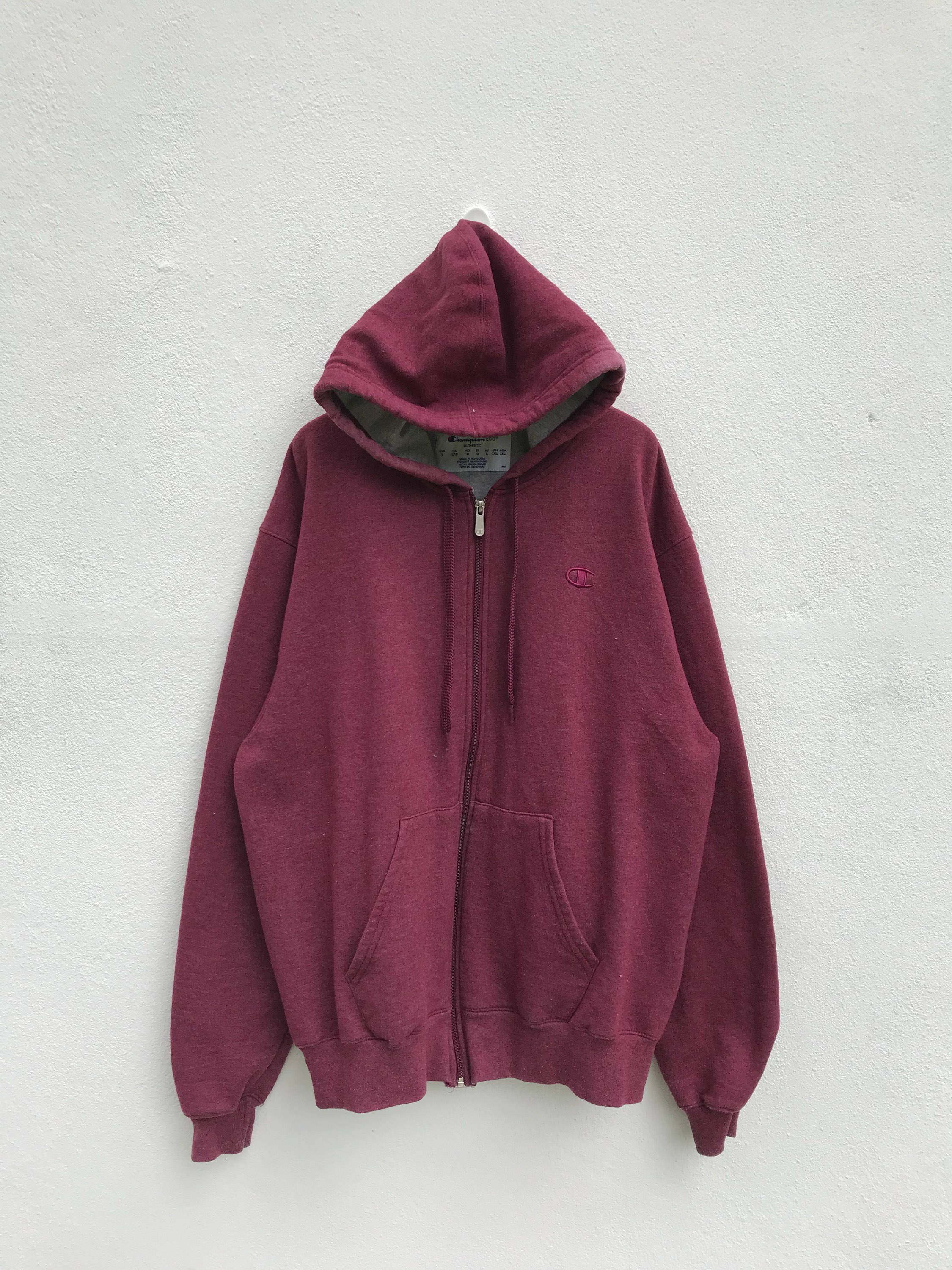 Champion sweater zipper vintage discount