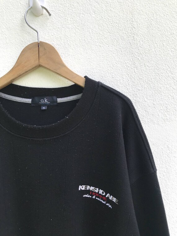 Jahrgang Kensho Abe Homme Sweatshirt Kensho Abe Pullover Jahrgang Descente bewegen Sport Hoodie Descente Japan | Etsy
