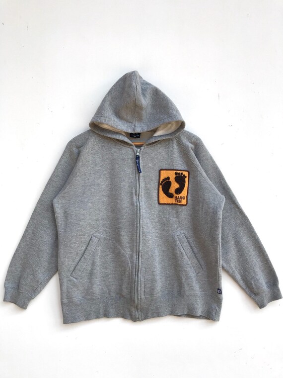 Vintage Hang Ten Zipper Hoodie / Hang Ten Usa / Su
