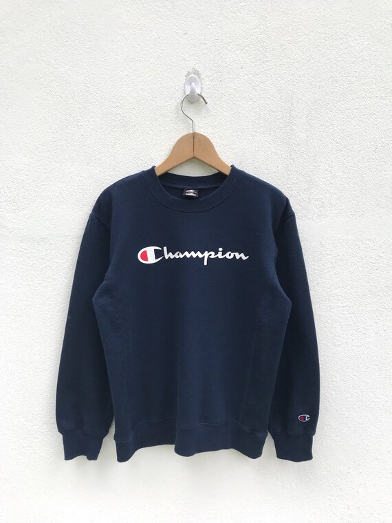champion big logo sweatshirt