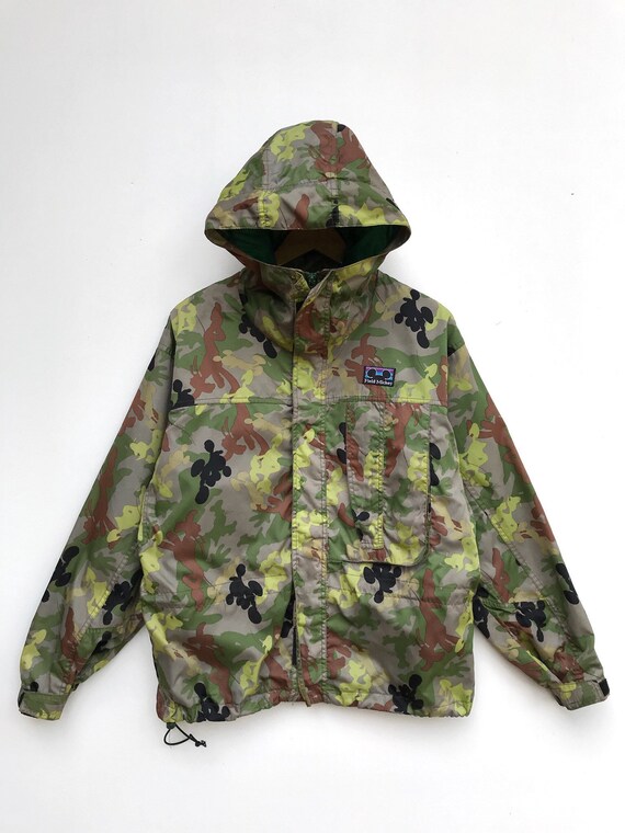 Vintage Field Mickey Camouflage Jacket / Mickey Mo