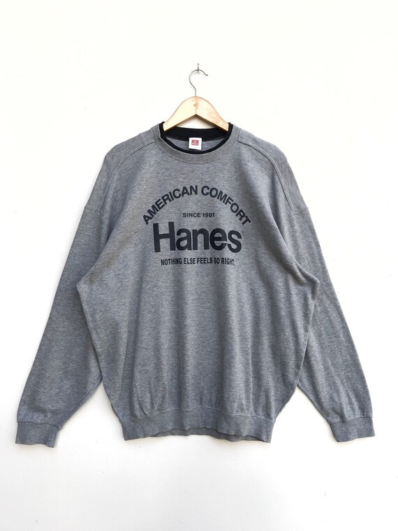 Vintage Hanes Sweatshirt / Hanes Sweater / Hanes S