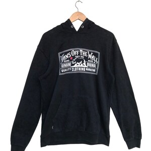 Vintage Vans Big Logo Hoodie Sweater / Vans Skate Clothing / Skater / Skateboading / Powell Peralta.. S86..