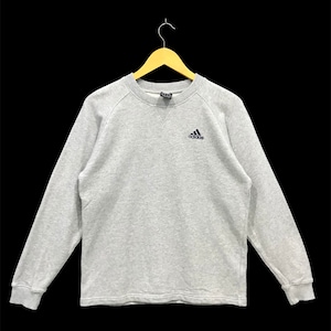Vintage Adidas Embroidery Small Logo Pullover / Adidas Color Block / Sportswear / Hip Hop Swag Streetwear.. S56..