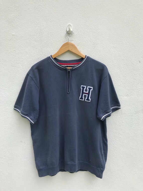 tommy hilfiger logo sleeve sweatshirt