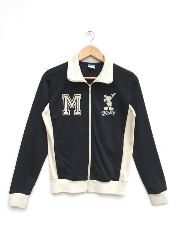 Vintage Mickey Mouse Zipper Sweater / Mickey Mouse