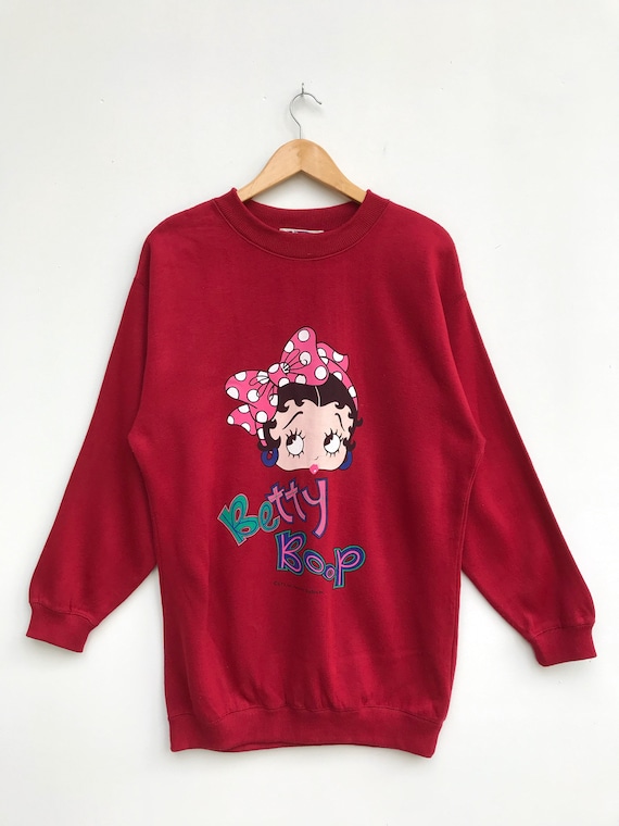 Vintage Betty Boop Women Sweatshirt / Cartoon Swea