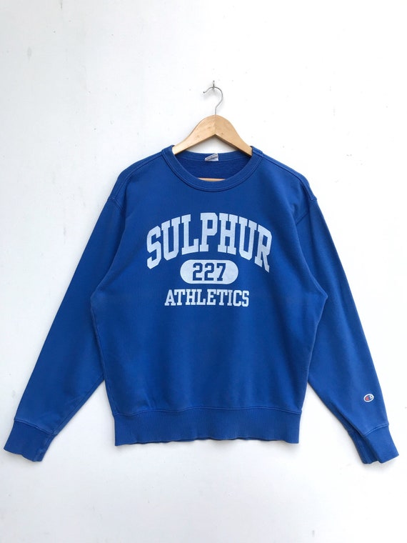Vintage Champion Sulphur Athletics Sweatshirt / Ch
