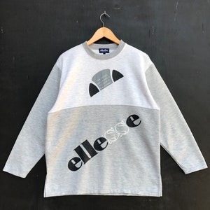Vintage Ellesse Pullover Sweater Big Logo / Ellesse Sportwear / Ellesse Tennis / Streetwear.. S218..