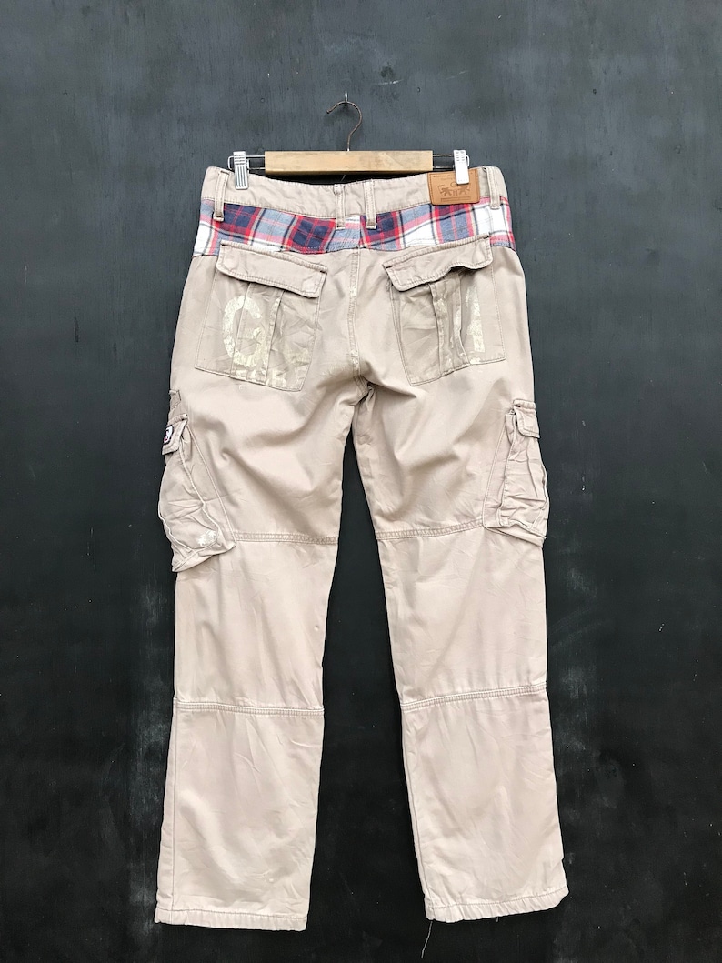 Vintage Gotcha Surf Cargo Multi Pocket Trousers Pants / Etsy
