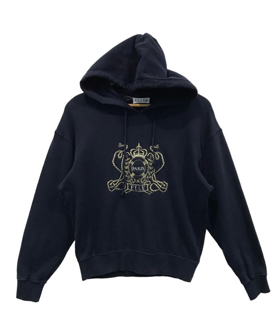 Black and gold designer hoodie sale