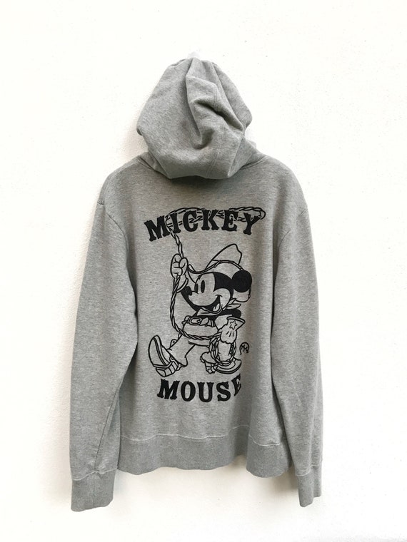 Vintage Mickey Mouse Cowboy Hoodie / Mickey Mouse