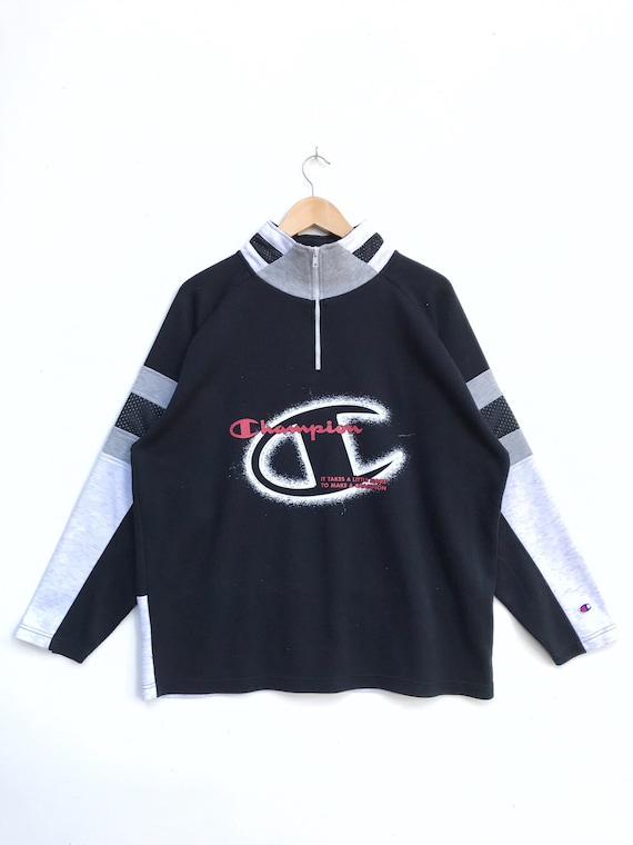 Vintage Champion Pullover Half Zipper / Champion S