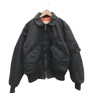 l2b 60s conmar ジップ usaf usarmy 1968 USAF Type L2-B Flight Jacket MEDIUM Air Force Military