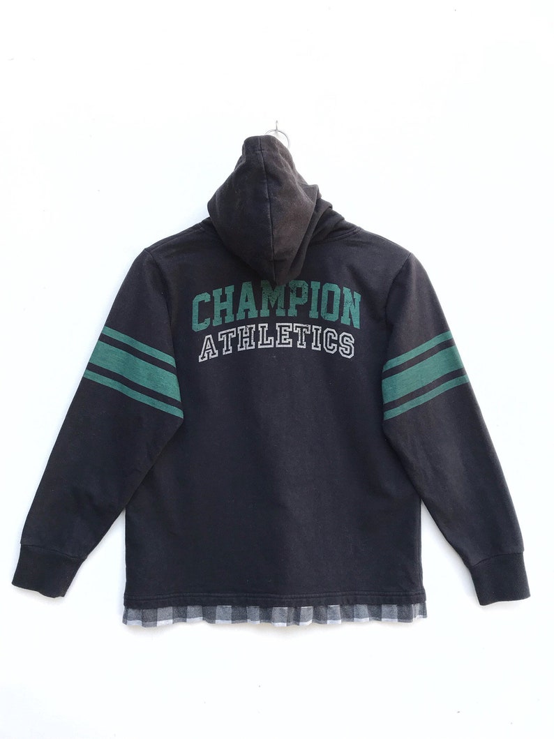 Vintage Champion Hoodie / Champion C Logo / Champion Hoodie Sweater / Champion Sweater / Sportswear image 3