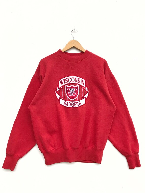 Vintage Wisconsin Badgers Sweatshirt / Wisconsin S