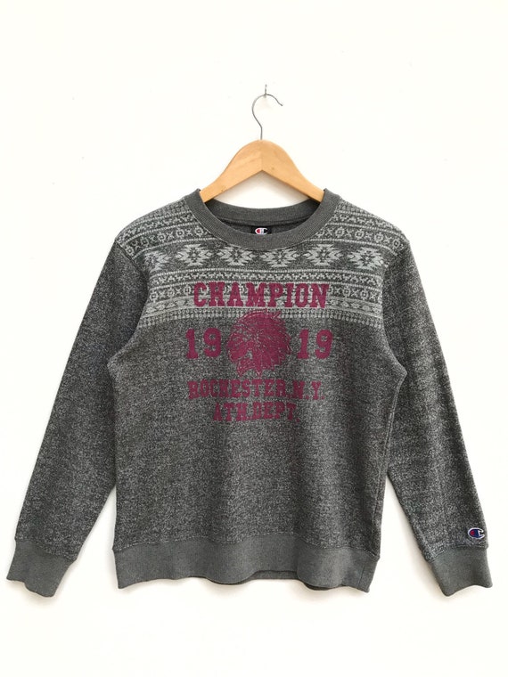 Vintage Champion Red Indians Sweatshirt / Champion