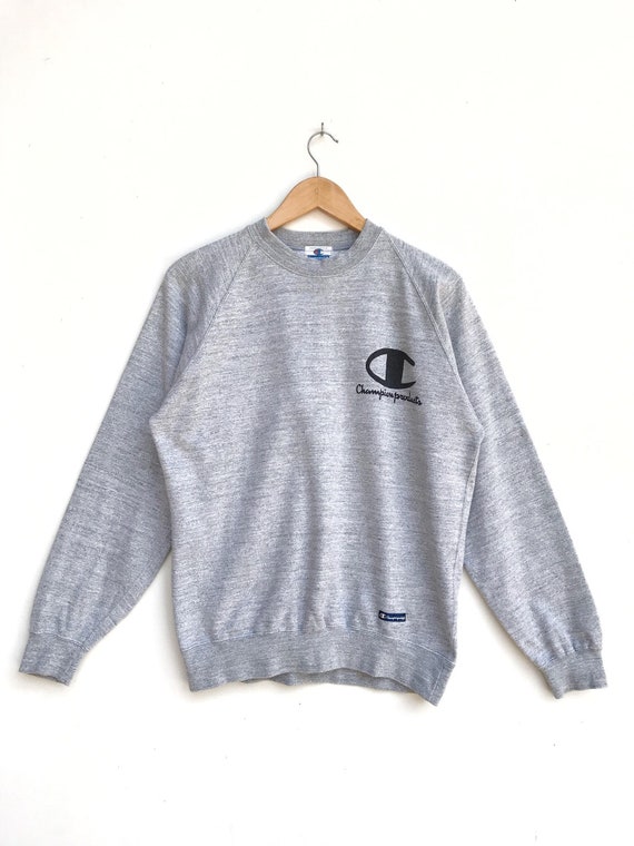 Vintage Champion Big Logo Sweatshirt / Champion Pu