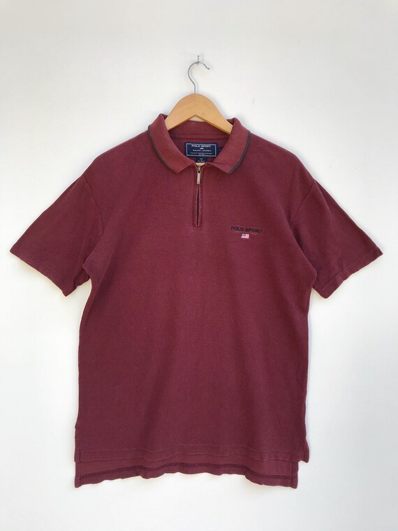 Vintage Polo Sport Half Zipper Polos / Polo Sport