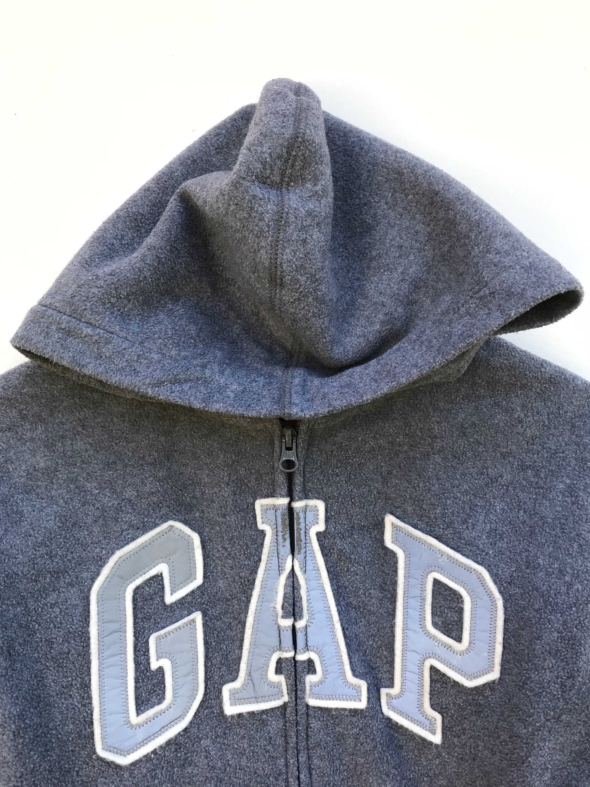 Vintage Gap Big Logo Zipper Hoodie / Gap Sweater / Gap jumper Etsy