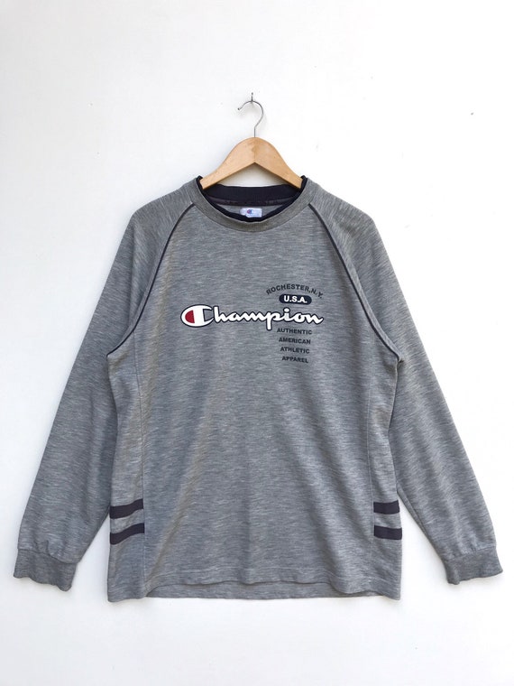 Vintage Champion Spellout Pullover / Champion Swe